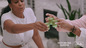 Ladies Night Cheers GIF by ALLBLK (formerly known as UMC)