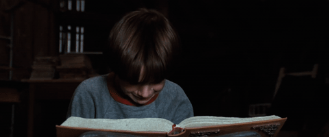 neverending story page GIF