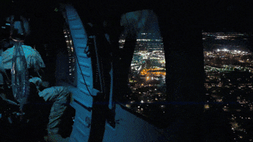 Awesome Night Flight GIF by California Army National Guard