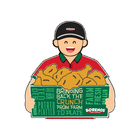 Sticker by Borenos Fried Chicken