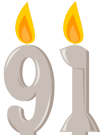 Birthday Flickering GIF