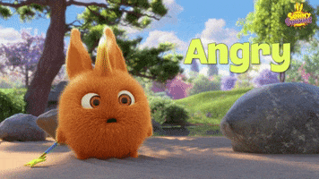 Angry Go Away GIF by Sunny Bunnies