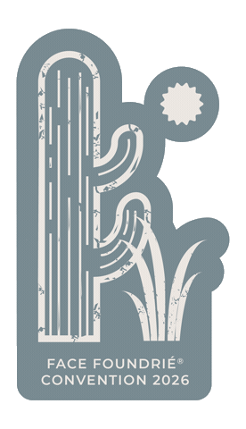 Cactus Sticker by facefoundrie