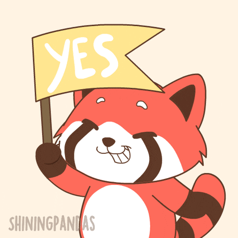 Red Panda Yes GIF