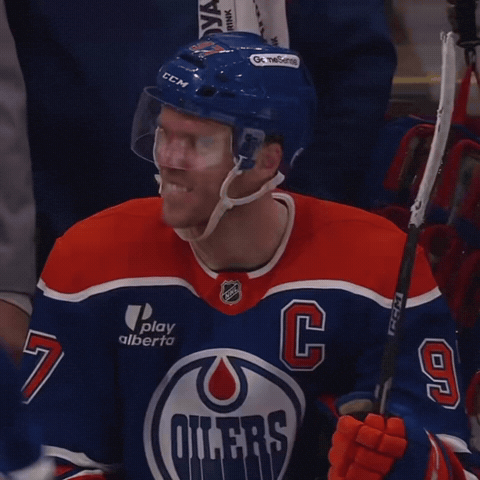 Happy Connor Mcdavid GIF