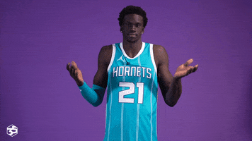 Basketball Whatever GIF by Charlotte Hornets