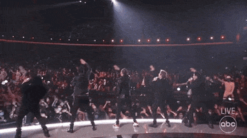Performing Boy Band GIF by AMAs