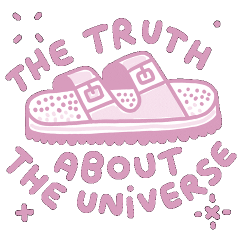 Universe Truth Sticker by Gabriel Ebensperger