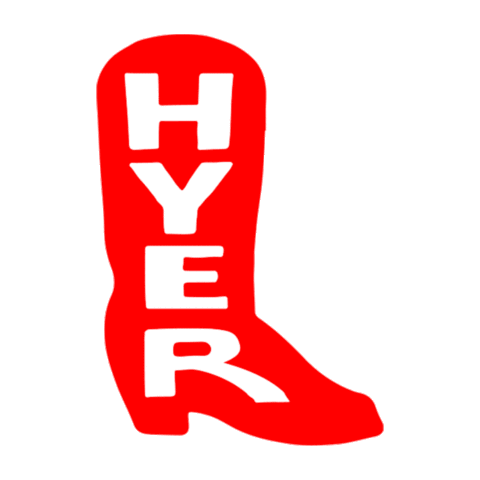Hyer Boots Sticker