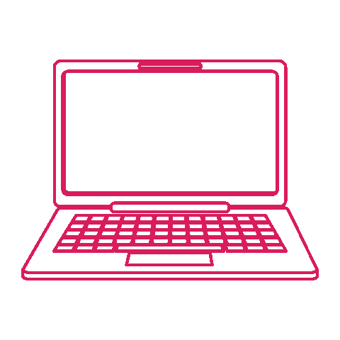 Pink Working Sticker by Virtuel