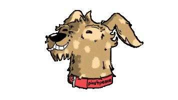 Dog Nod Sticker by pics4peace