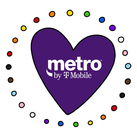 Pride GIF by Metro by T-Mobile