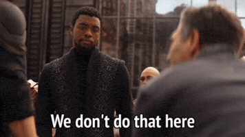 See Here Black Panther GIF