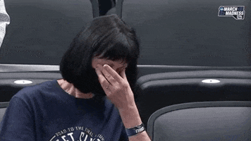 Stressed Ncaa Basketball GIF by NCAA March Madness