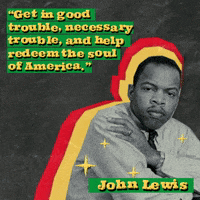 John Lewis Black History Month GIF by Black Voters Matter Fund