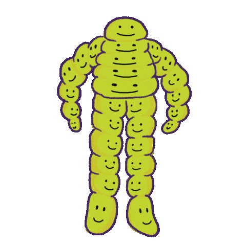 Happy Sticker