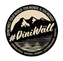 Tap Here Click Sticker by Jungfrau Region