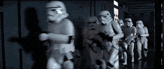 han solo stormtroopers GIF