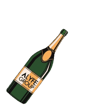 Celebration Cheers Sticker by ALYFE