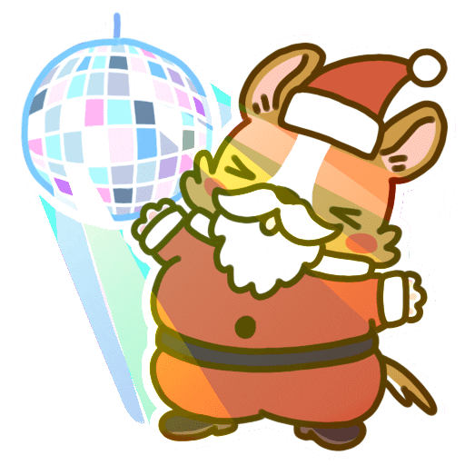 Dancing online christmas corgi