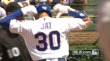 jon jay waves GIF by MLB