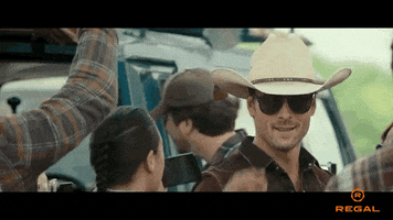 How You Doing Glen Powell GIF by Regal