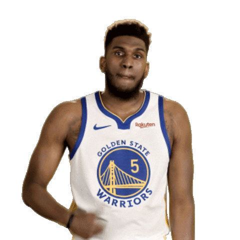 Basketball Player Thumbs Up Sticker by Golden State Warriors