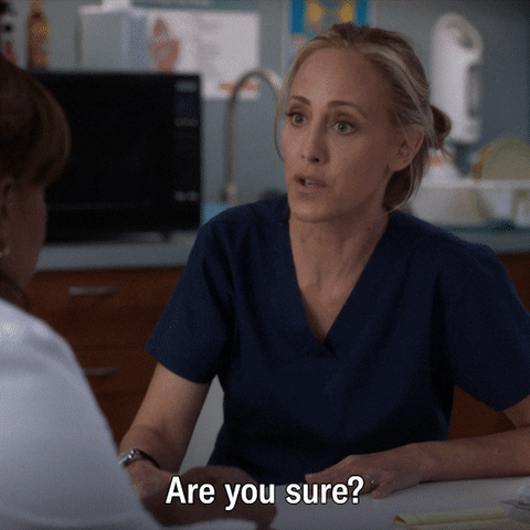 Confuse Greys Anatomy GIF by ABC Network