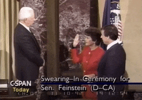 Dianne Feinstein Senate GIF by GIPHY News