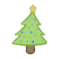 Christmas Tree Sticker
