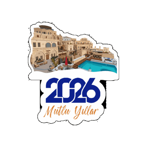 New Year Christmas Sticker by Dorak Holding