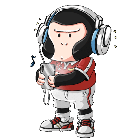 Monkey Sticker