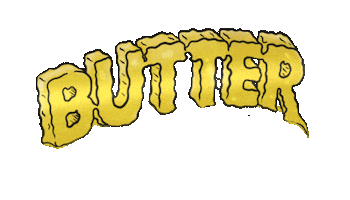 Reggae Butter Sticker by LAW Records