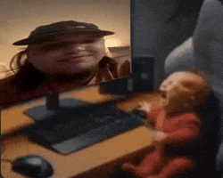Paul Scared Baby GIF