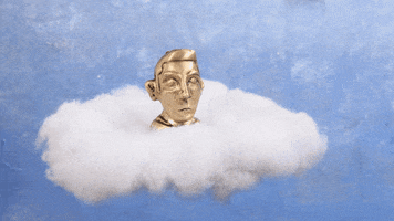 nateclaymashe metal head sky clouds GIF