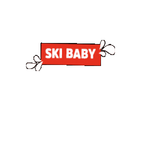 Ski Mountain Sticker by EscuelaMountain