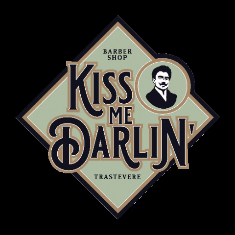 Kissmedarlinbarbershop GIF