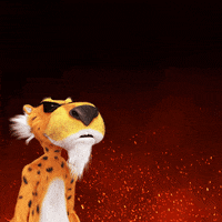 Chester Cheetah Fire GIF by Cheetos
