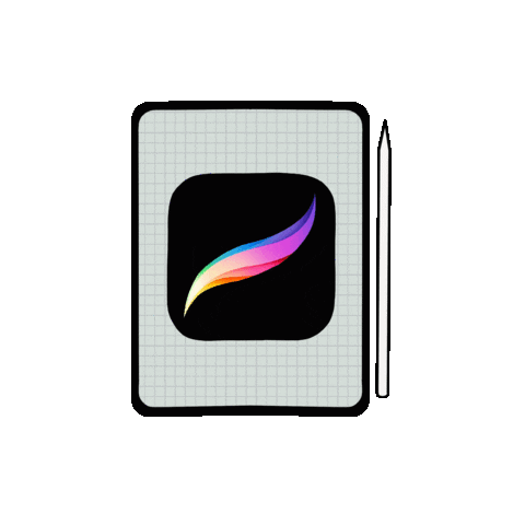 Digital Art Logo Sticker