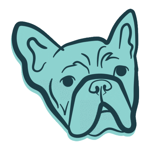French Bulldog Dogs Sticker by JSG MKE