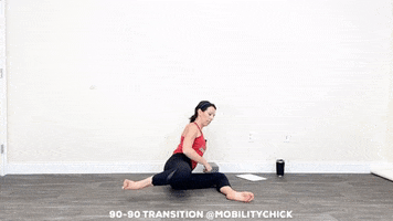 mobilitychick lets go yoga training exercise GIF