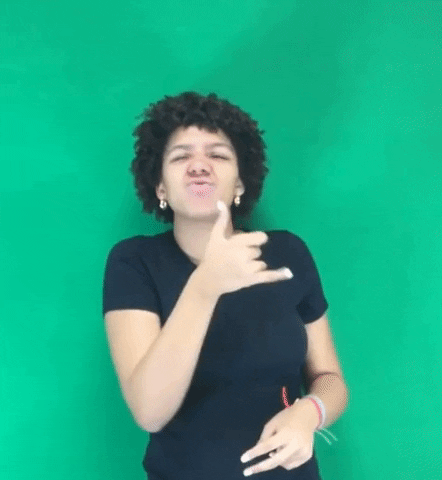 American Sign Language Love GIF by CSDRMS