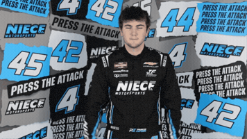 Nascar Good Job GIF by Niece Motorsports