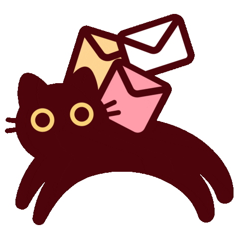 Cat Character Sticker