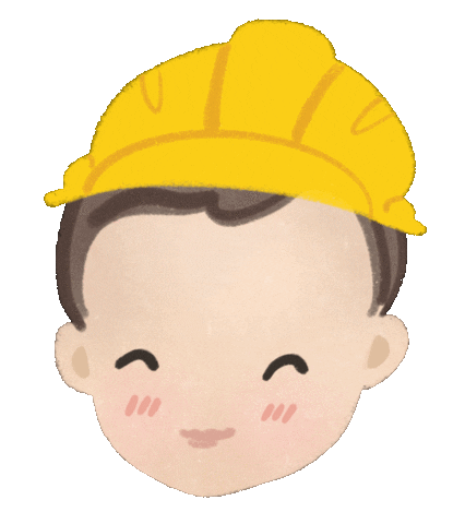 Baby Boy Construction Sticker