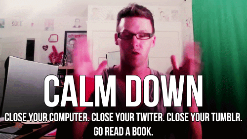 calm down chill out GIF