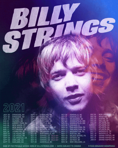 Concert Tour GIF by Billy Strings