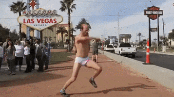 mightydavid funny dancing old man GIF