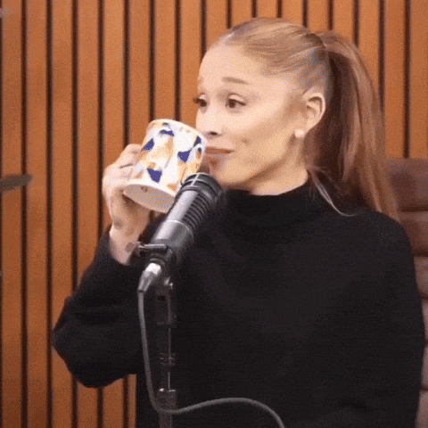 Ariana Grande Laugh GIF