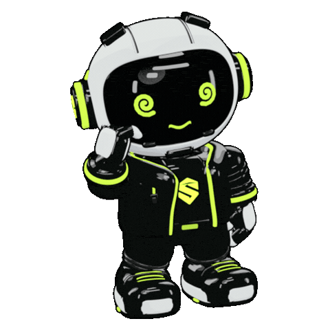 Robot What Sticker by ShanGyi VPN